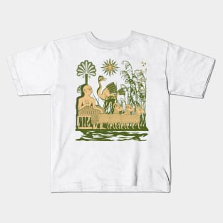 Sumerian Marshes Kids T-Shirt